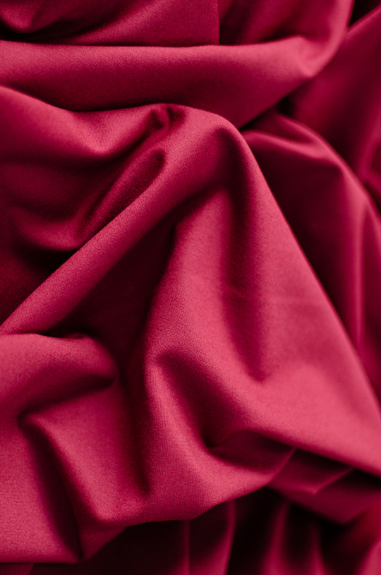 Трикотаж джерси, марсала, вискоза