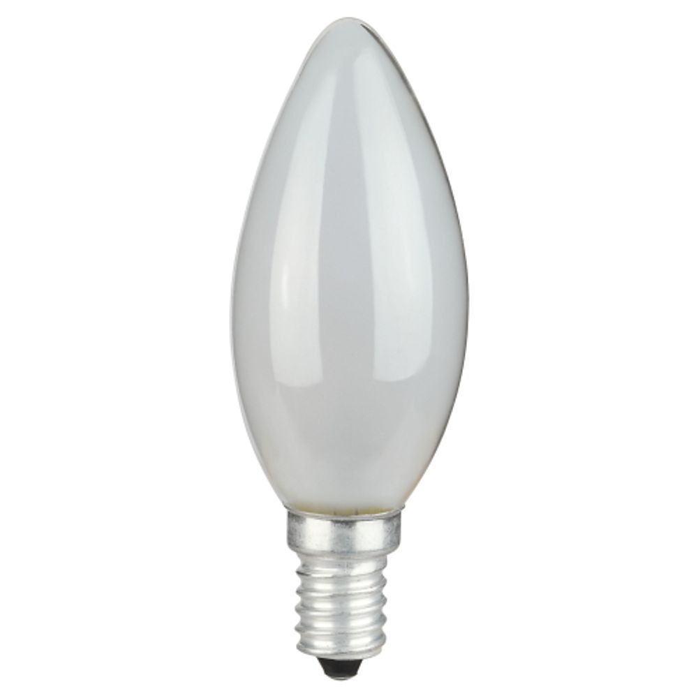 Лампа накаливания ЭРА B-60-E14-230-FR 60Вт 230В свеча матовая цветная коробка Е14