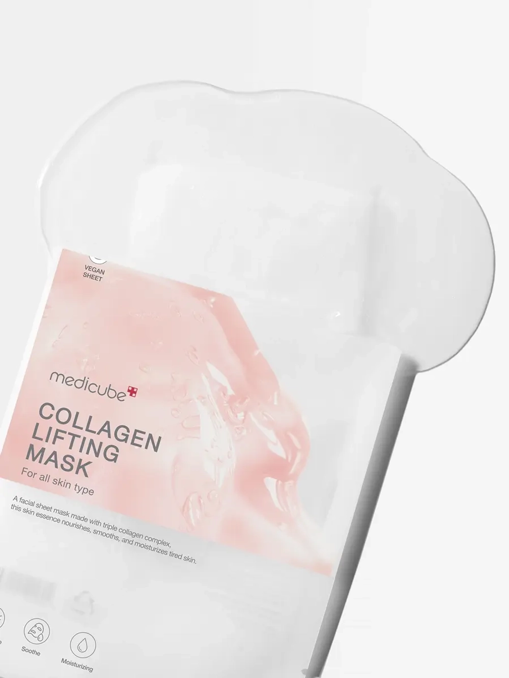 Medicube Тканевая маска с тройным коллагеном для лифтинг-эффекта Collagen Lifting Mask 27 гр