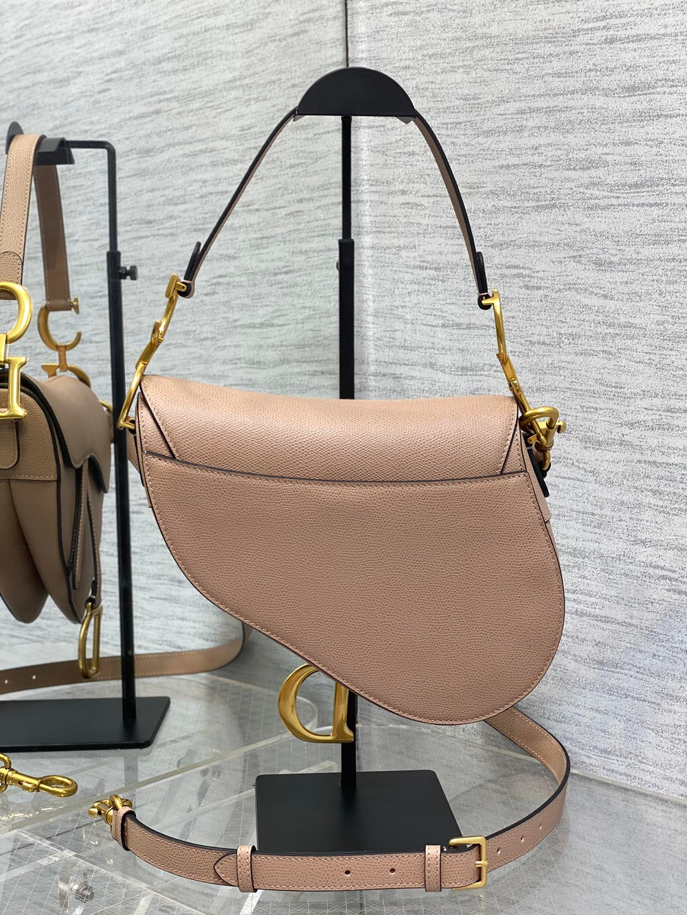 Christian Dior Saddle Bag with Strap