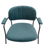 Стул eirill, велюр, зеленый