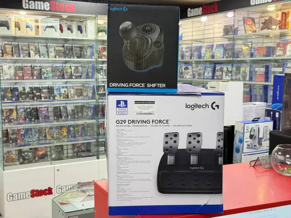 Руль игровой с педалями Logitech G29 Driving Force (PS3,PS4,PS5,ПК)