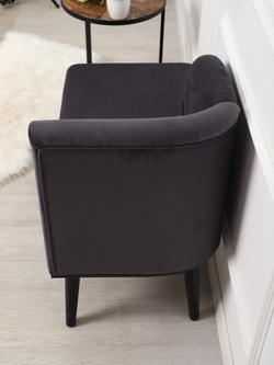 Кушетка Berger графит/венге