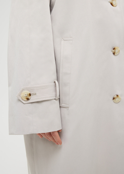 Тренч прямого кроя