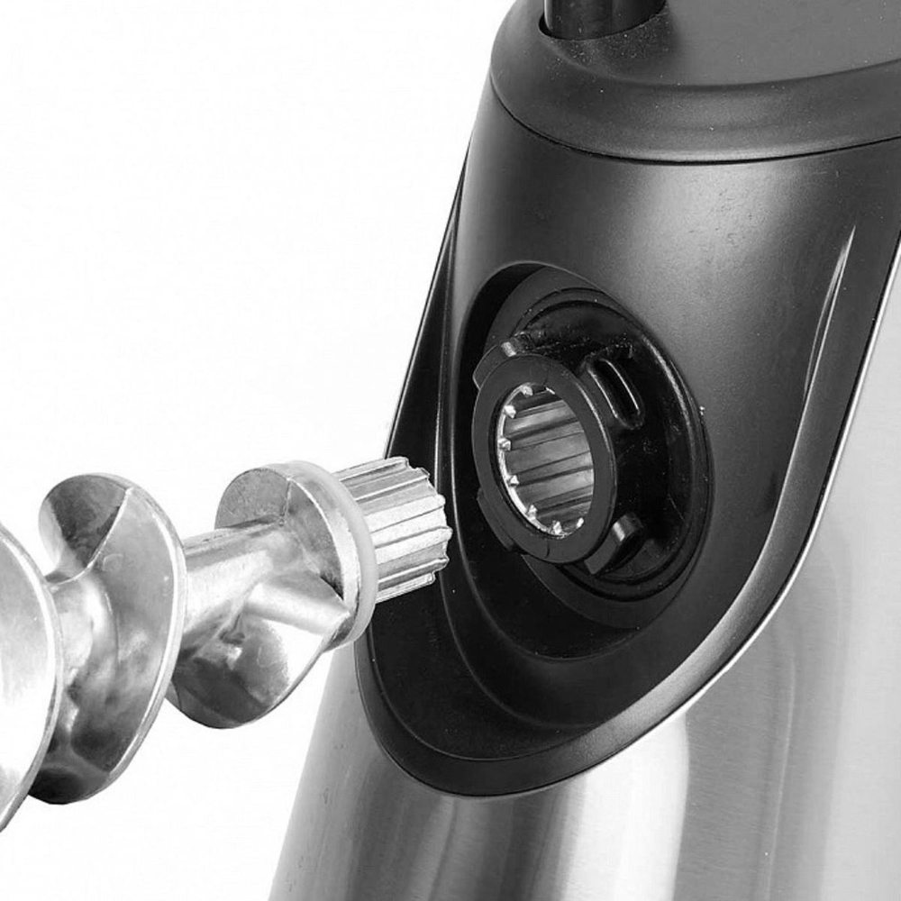 Мясорубка электрическая Delta, Lux DE-600M, 3000 Вт, реверс, 2.5 кг/мин, чер