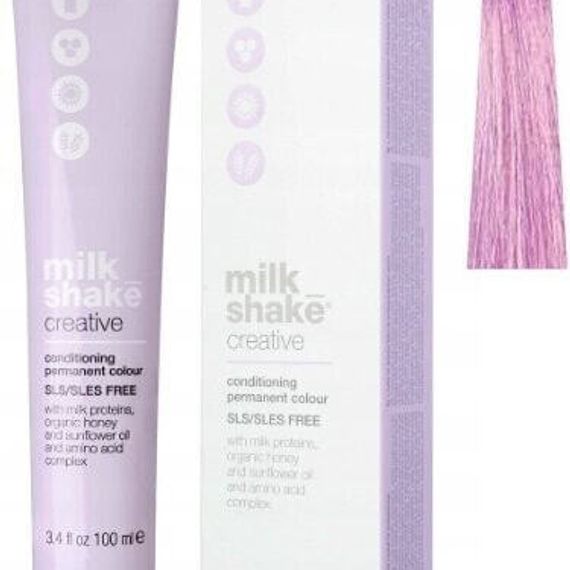 Milk Shake Milk Shake, Creative, SLS/SLES-Free, Permanent Hair Dye, 10.7610VR Red Violet Platinum Blond, 100 ml For Women