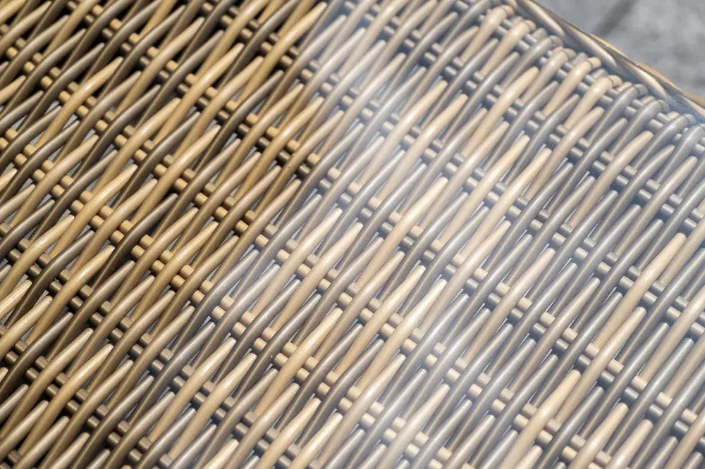 "Прованс" лаунж-зона плетеная из искусственного ротанга, цвет соломенный