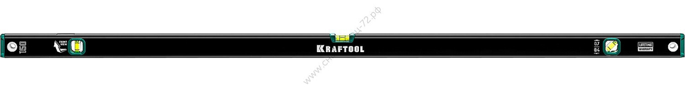 KRAFTOOL 1500 мм, с зеркальным глазком, уровень (34781-150)