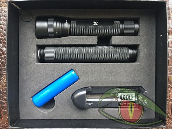 Складной нож фонарь Steelclaw Спелеолог c клинком из стали 8CR13MoV, рукоять алюминий