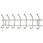 Вешалка настенная 7 крючков, 670, Матовый белый, ВНТ7/МБ