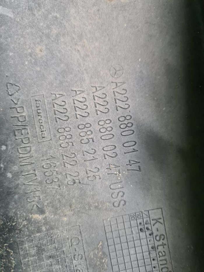 Бампер передний Mercedes S W222 (13-17) Maybach