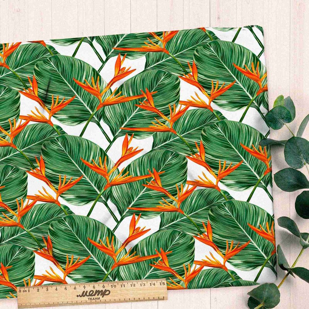 Ткань дюспо цветок стрелиция