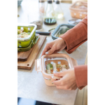 Контейнер для запекания, хранения и переноски продуктов в чехле smart solutions, 1050 мл, синий