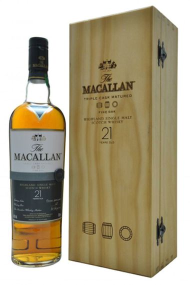 Макаллан Файн Оак. Шотландский виски, 21 год выдержки, 0,7 л/Macallan Fine Oak. Scotch whiskey, 21 years old. 0.7 L