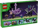 Конструктор LEGO Minecraft 21264 Дракон и корабль Эндера