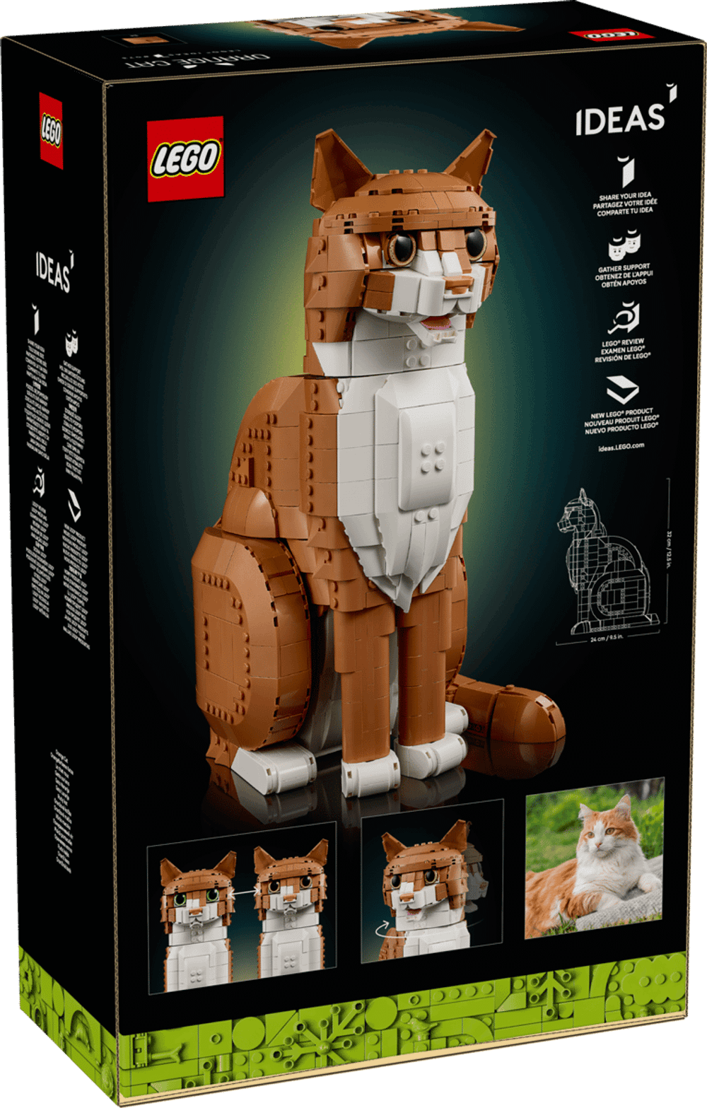 Конструктор LEGO Icons 21376 Orange Cat