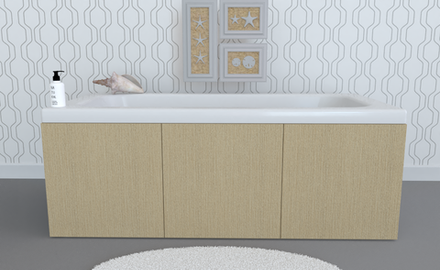 Экран под ванну откидной TR-6-445 спумони