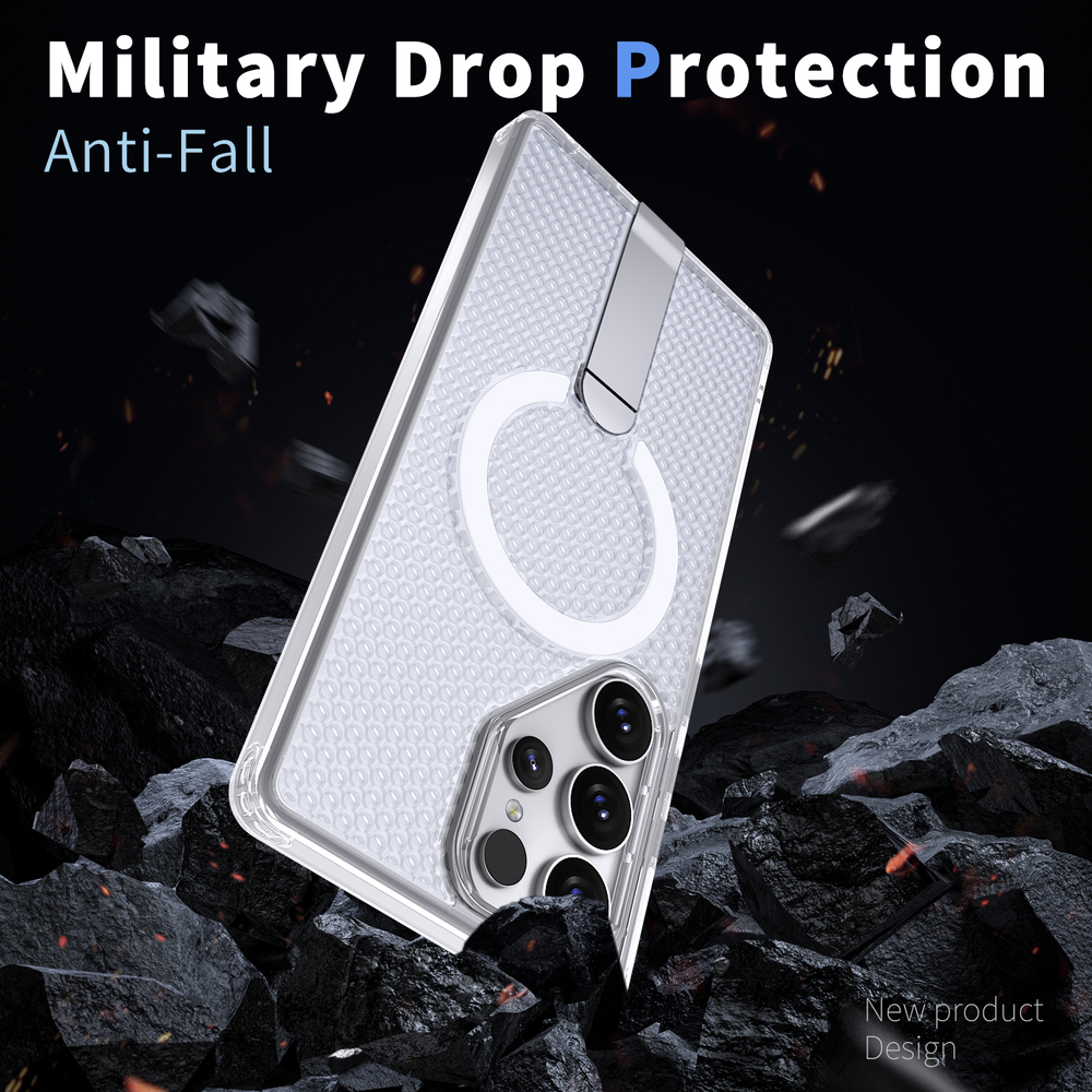 Прозрачный чехол Mesh Pro Magnetic Case для Samsung Galaxy S23 Ultra