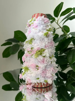 Пряжа Единорог UNICORN мультиколор с шишибриками 50 g