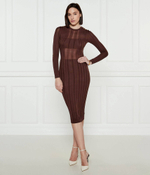 Платье Elisabetta Franchi - коричневый(AM38S51E2)