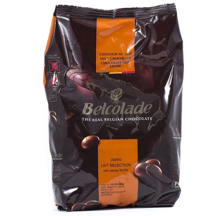 Шоколад Молочный Белколад ЛЭ Селексьон (Бельгия)35,5%,500гр
