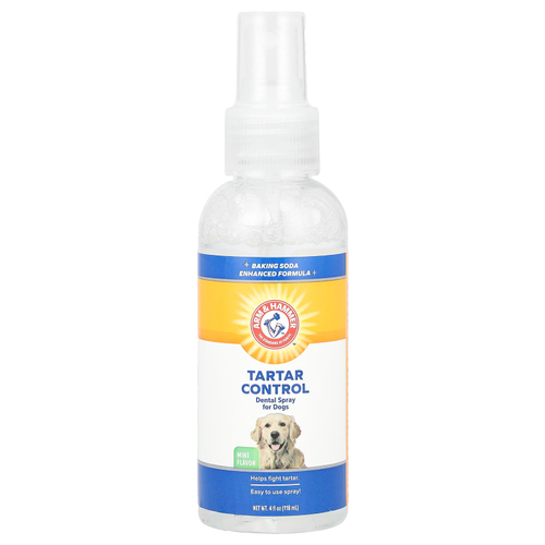 Arm & Hammer, Tartar Control, стоматологический спрей для собак, мята, 118 мл (4 жидк. унц.)