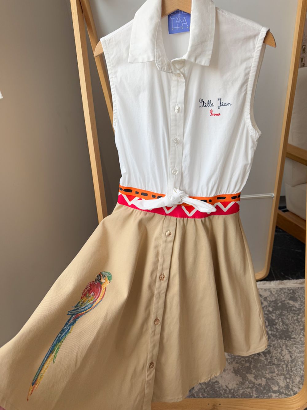 Хлопковое платье Stella Jean, 128