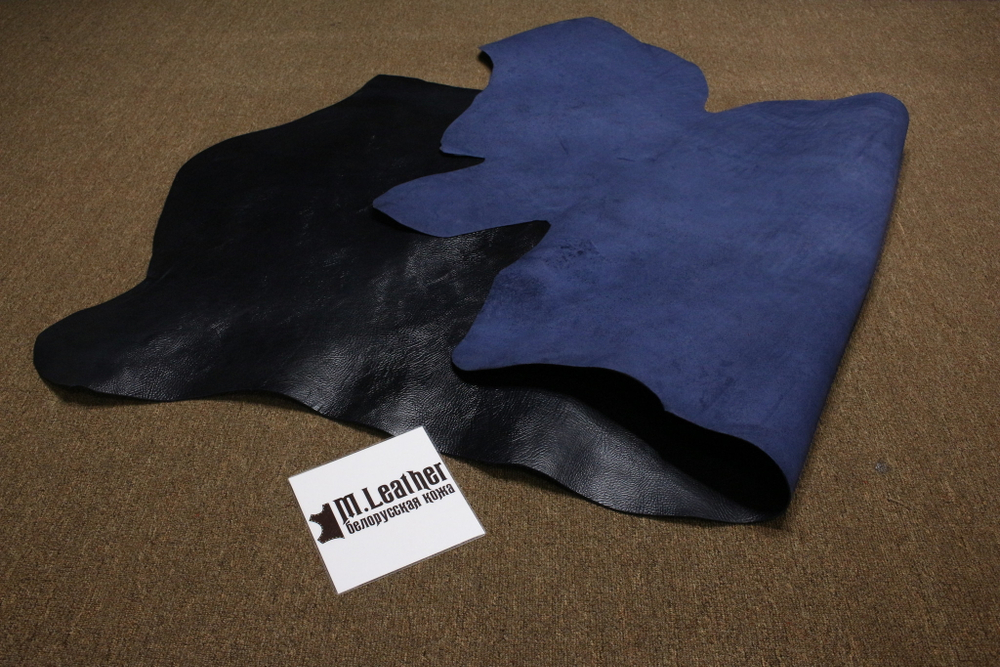 1,8-2,2 юфть тёмно синяя буйвол