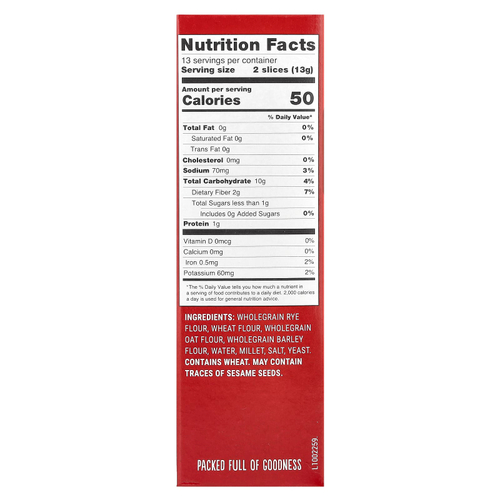 Finn Crisp, Разбавитель для ржаной закваски, 175 г (6,2 унции)