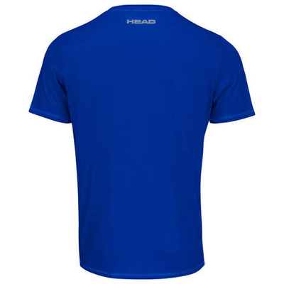Футболка для мальчика теннисная Head Club Colin T-Shirt JR - royal blue