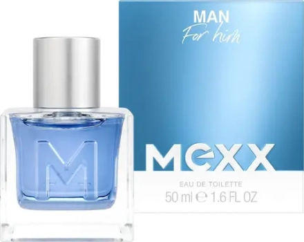 Мужская туалетная вода для мужчин Coty MEXX Man for Him 50 мл