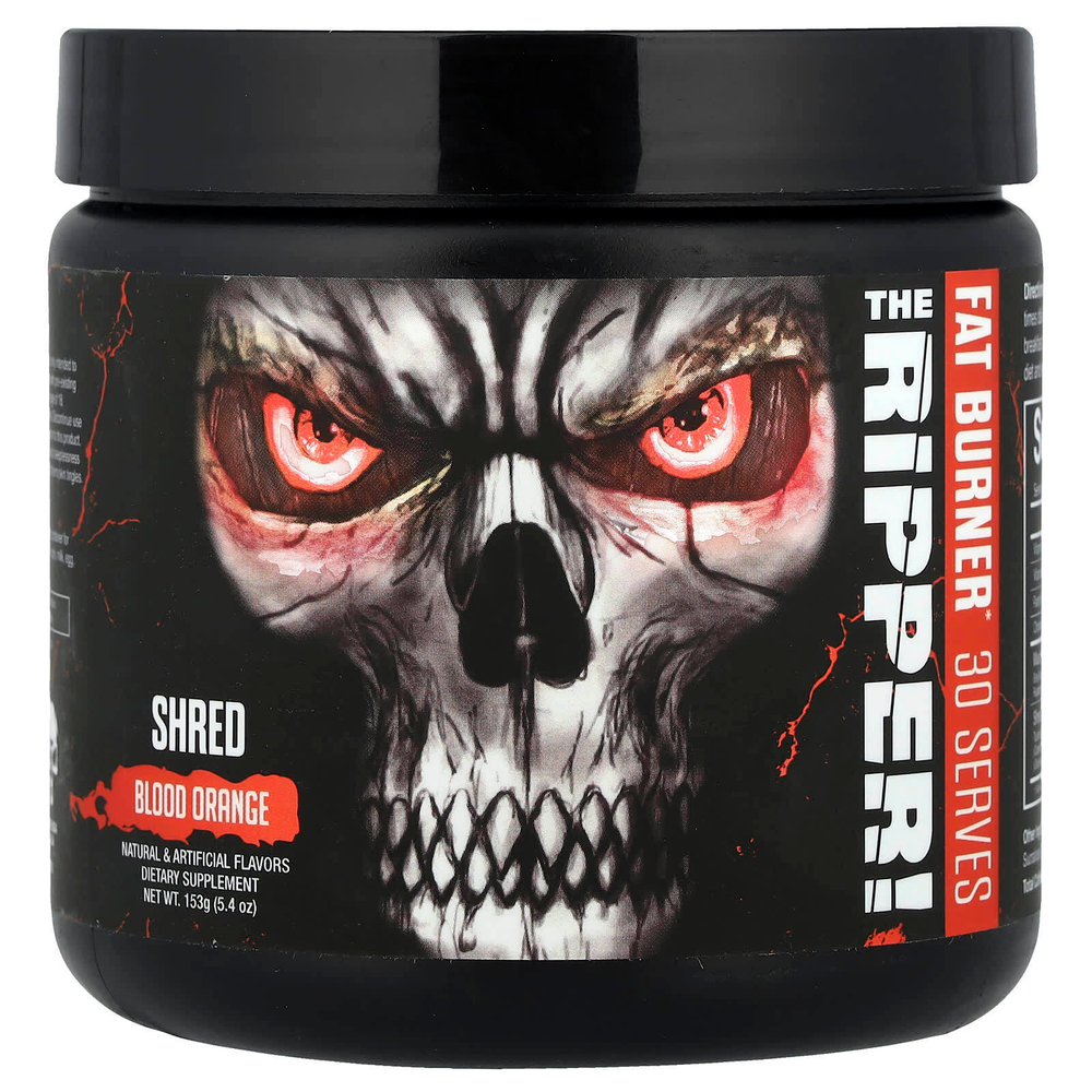 JNX Sports, The Ripper, жиросжигающая добавка, красный апельсин, 150 г