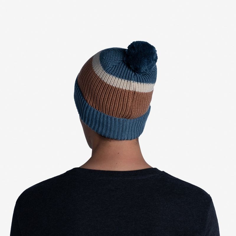 Вязаная шапка Buff Hat Knitted Elon Dusty Blue Фото 4