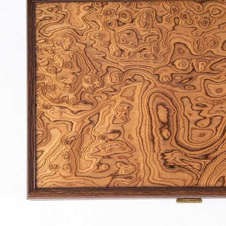 Нарды с боковыми стойками 30x20см Manopoulos Backgammon bjj3