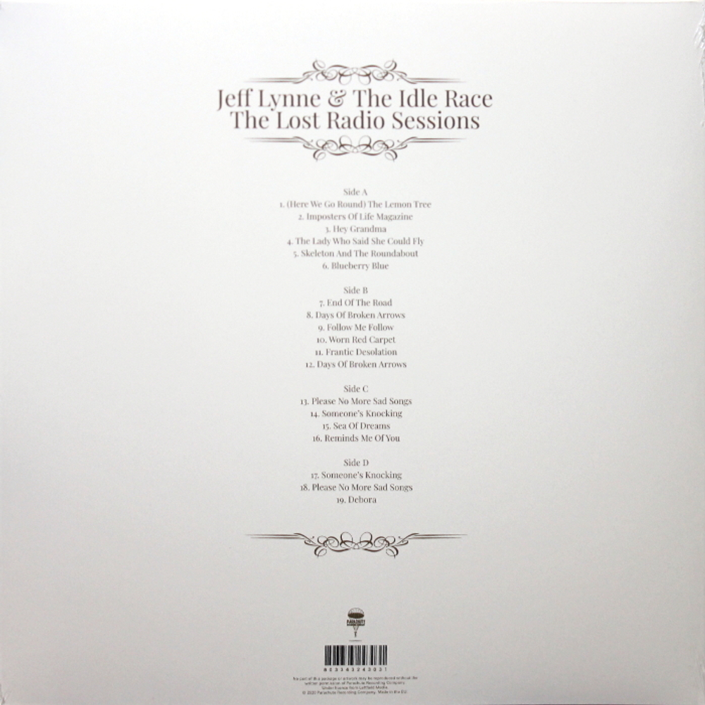 Jeff Lynne & The Idle Race / The Lost Radio Sessions (2LP)