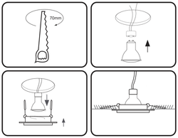 Ambrella Встраиваемый точечный светильник MR16 Standard Tech TN165