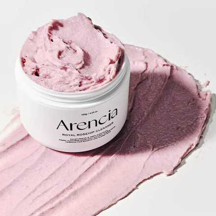 Пенка для очищения кожи с экстрактом шиповника Arencia Fresh Rosehip Rice Mochi Cleanser 120g
