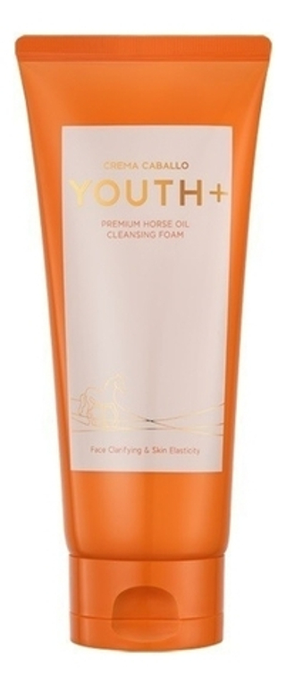 Jaminkyung Антивозрастная пенка для умывания с лошадиным жиром Crema Caballo Cleansing Foam , 175мл