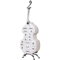 Подставка Контрабас-Комод Айс Антик Найт