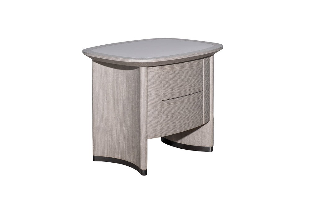 Тумбочка с 2 ящиками столешница отделка ПУ 62x48x52см Garda Decor