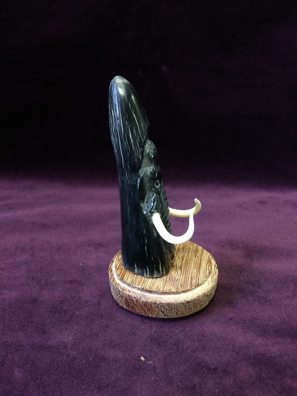 Экран "Мамонт", рог коровы, цевка