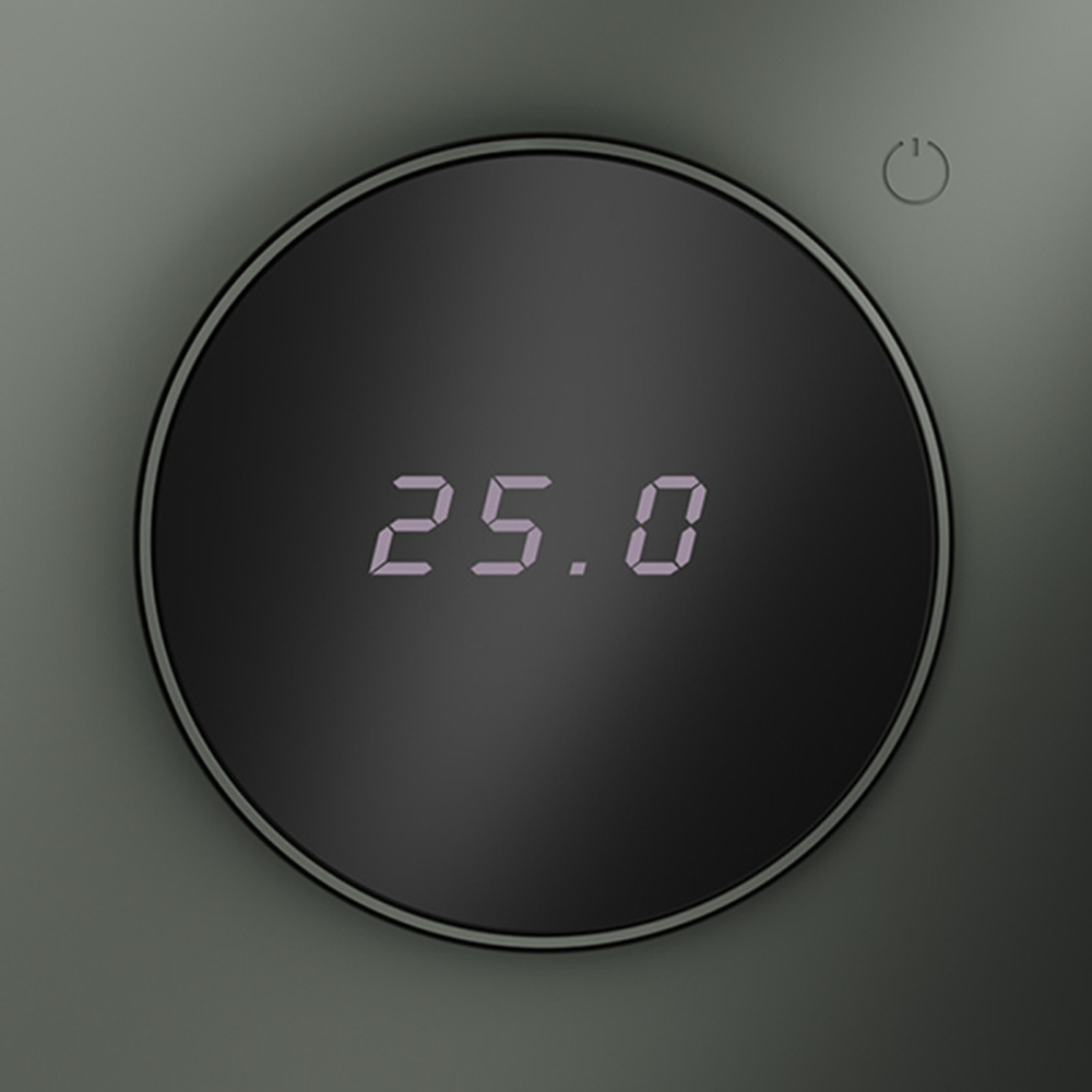 Терморегулятор электронный VOLTUM S70 с индикацией и датчиком, для теплого пола, (титан)