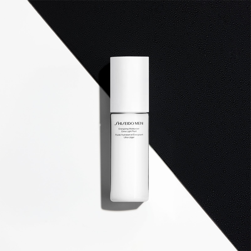 Shiseido Men Energizing Moisturizing Extra Light Fluid - регенерирующая жидкость /  dla mężczyzn 100  ml  / GTIN 768614171546