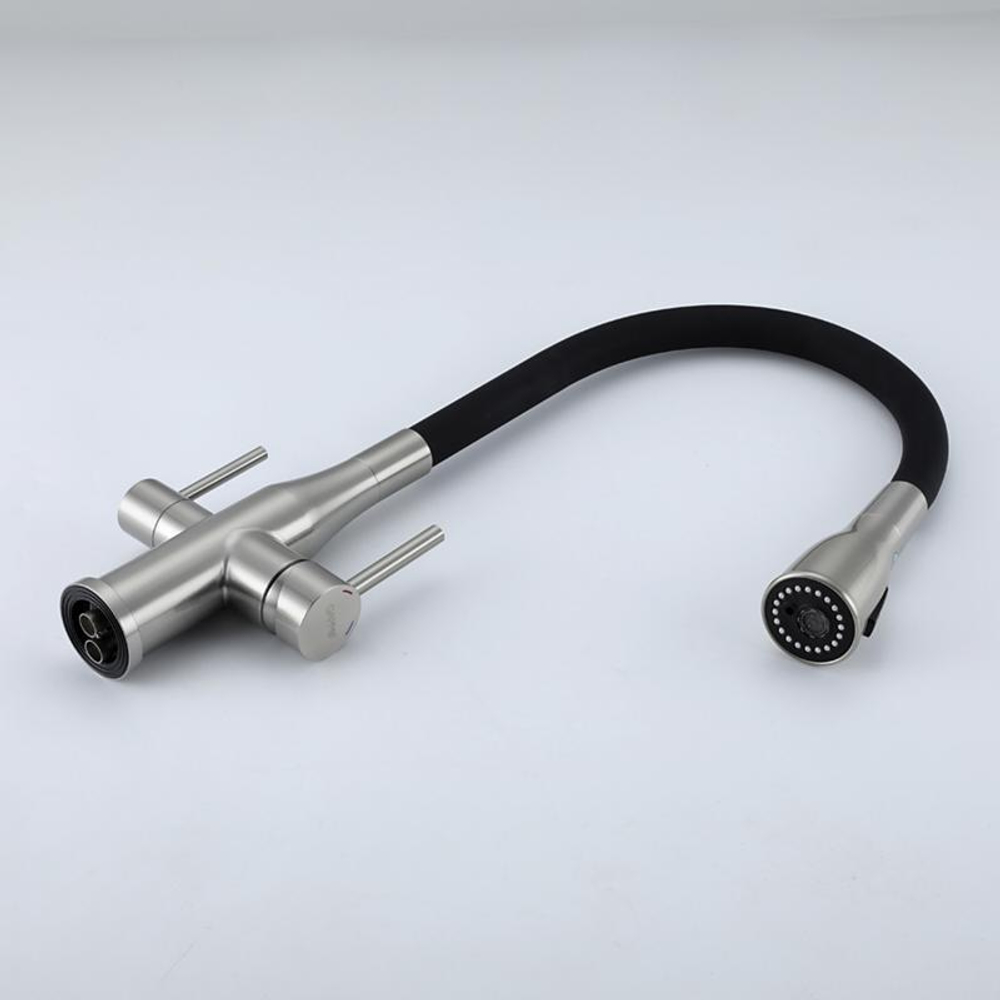 Смеситель для кухни с гибким изливом Gappo G4399-65