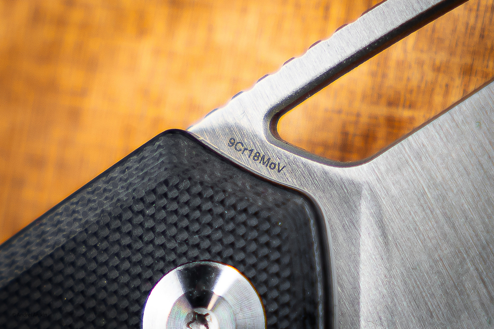 Нож SENCUT Mims сталь 9Cr18MoV рукоять Wood Guibourtia Wood