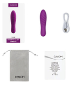 Фиолетовая вибропуля 10,6см Svakom Tulip Strong Firm Bullet Vibrator Violet S115B