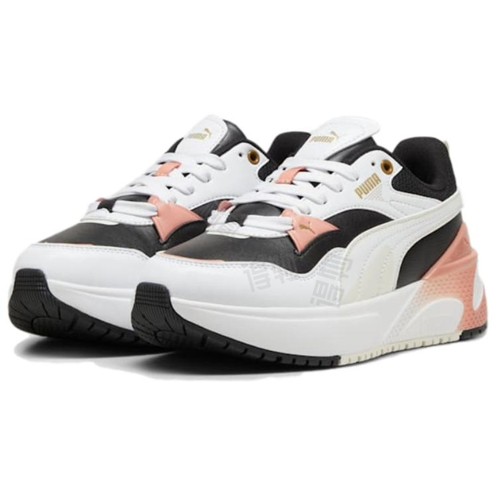 Женские кроссовки Puma R78 Disrupt 'White Black Pink' 397675-08