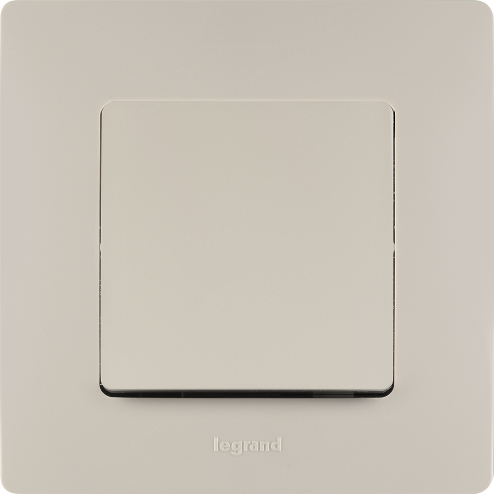 Переключатель 1-клавишный 10А 250В слоновая кость ETIKA Legrand