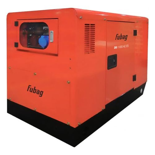 Генератор дизельный с электростартероми коннектором автоматики Fubag DS 11000 AC ES (кожух)
