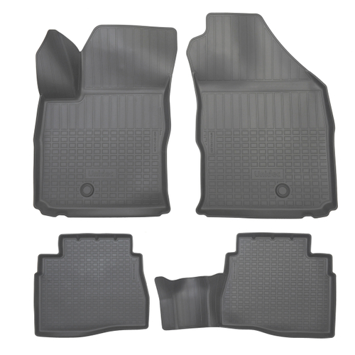 Ковры в салон Norplast/Unidec для KAIYI E5 (2016-), Серый, арт.NPA11-C42-250-G